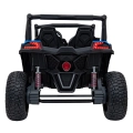 Duży Buggy dla dzieci UTV X3 Off-Road 2-osobowy 4 x 200W Niebieski BBH-028.NIE